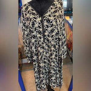 Angie Floral Print Dress NWT 2X